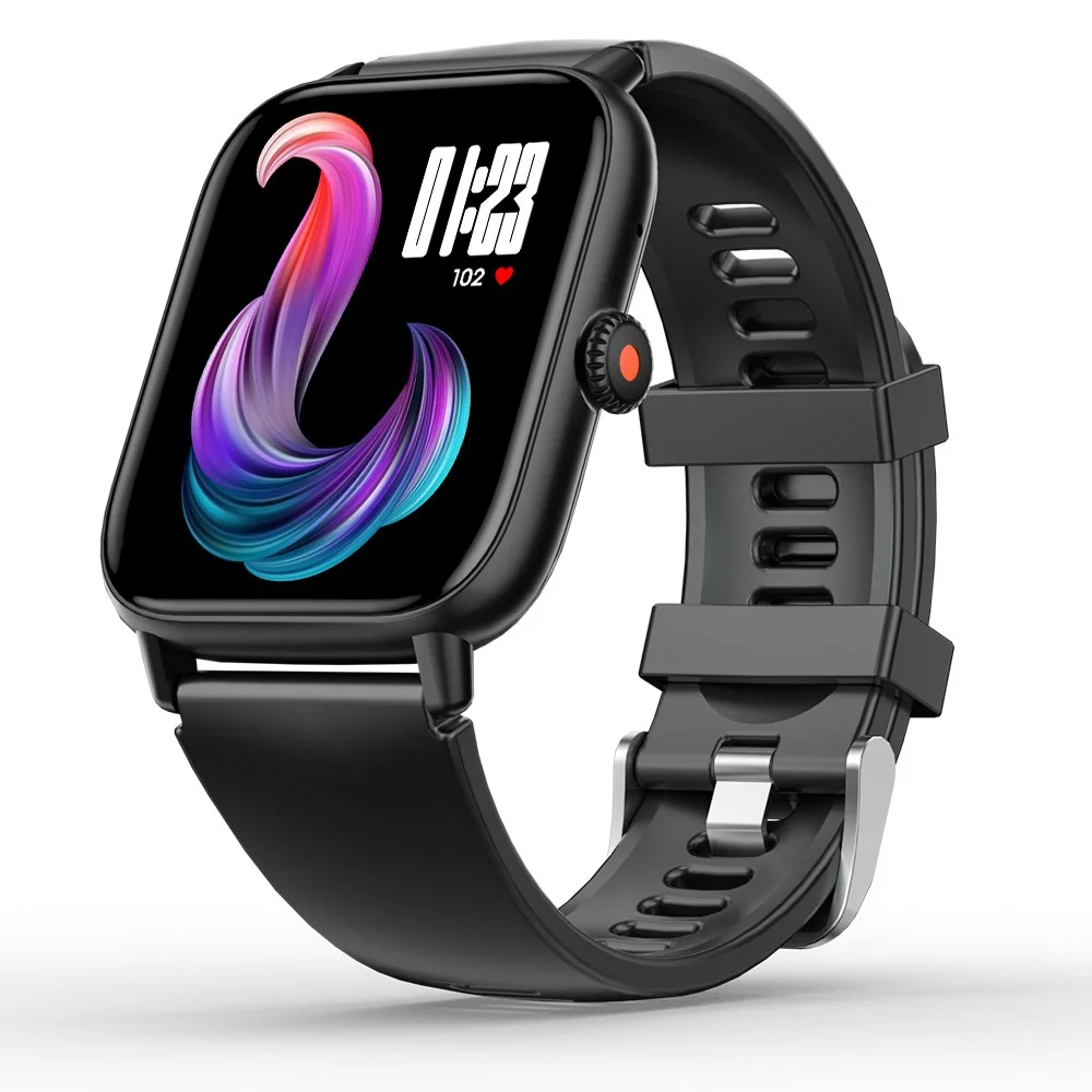 WAPIK 블루투스 통화 스마트워치 Z8 한글판 GPS, 블랙, 4.8c