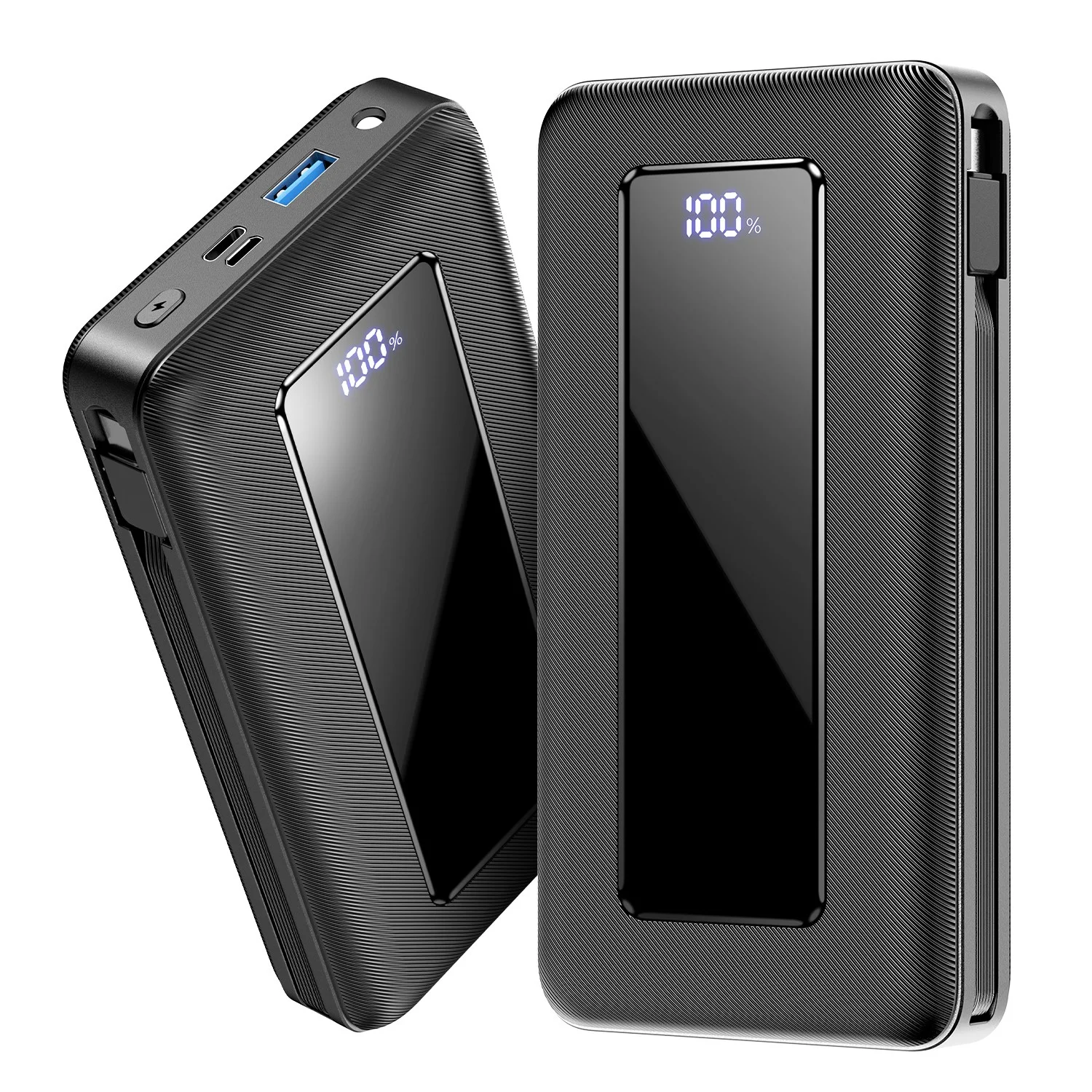 UOOFON 대용량 보조배터리 40000mAh 일체형 고속충전 PD 22